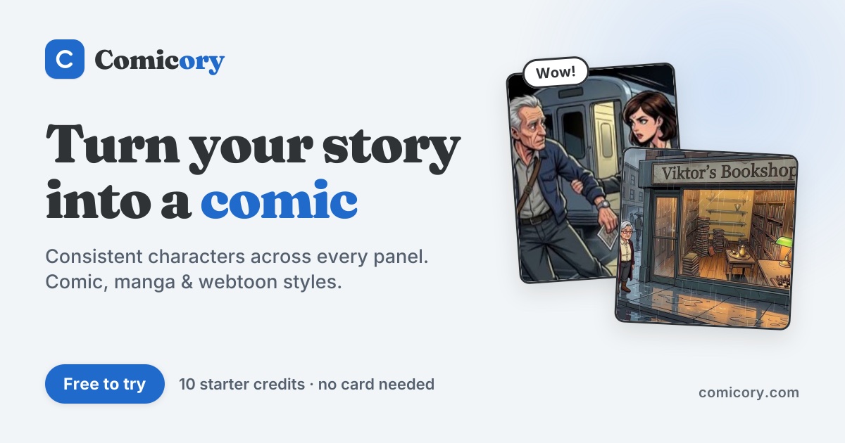 Comicory screenshot 1