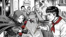「The Last Bowl」の3コマ目(manga)