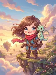Chibi art style sample