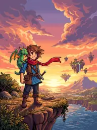 Pixel Art art style sample