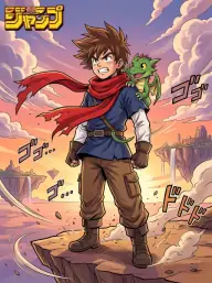Shonen Jump art style sample